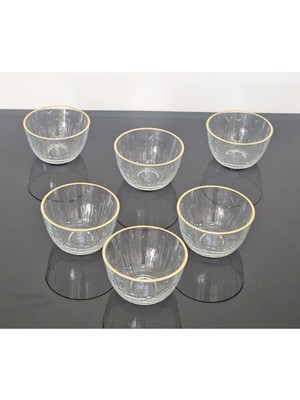 Şık Altın Detaylı Seramik Kase Seti, Mutfağınıza Zarafet Katacak.