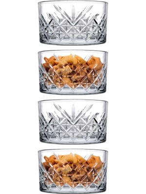 Beyaz 4'lü Çerezlik Seti, Şık ve Kullanışlı Ev Dekoru Için Ideal Seçenek