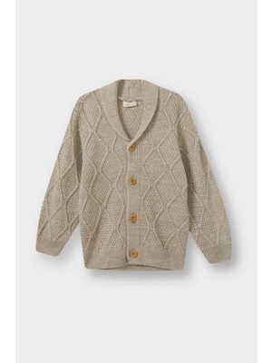 DeFacto Düğmeli Triko Hırka Erkek Bebek F2332A525AU