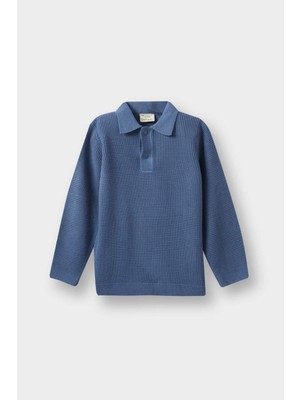 DeFacto Polo Yaka Triko Kazak Erkek Bebek F2441A525WN