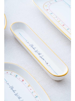 Renkli 3 Parça Zeytin Tabağı Seti, 23 Cm, Şık ve Kullanışlı Ev Dekoru.