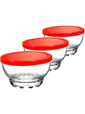 Turuncu 3'lü Küçük Kase Seti, Şık ve Kullanışlı Ev Mutfak Gereçleri