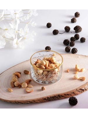 Turuncu 4'lü 9 cm Şık Seramik Kase Seti, Zarif ve Kullanışlı Ürün.