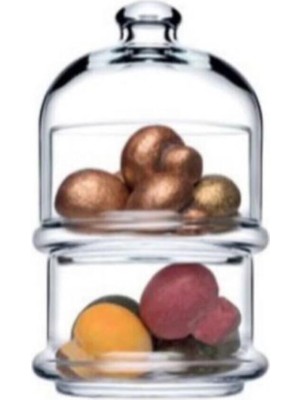 Çok Renkli 2 Katlı Kapaklı Saklama Kasesi, Pratik ve Şık Tasarım