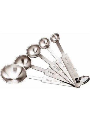 5'li Ölçü Kaşığı Seti, Pratik ve Şık Mutfak Gereciği