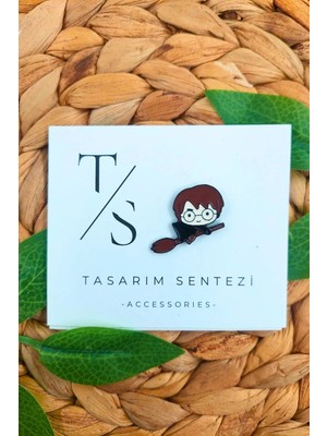 Rozet Metal Broş Harry Potter Cadılık Büyücülük Okulu Yaka Okul Çantası Kıyafet Şapka Takı Aksesuar