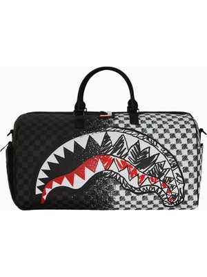 Mix And Match Scribble Large Duffle, Şık ve Geniş Seyahat Çantası, Sınırlı Üretim