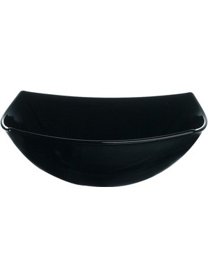 Kare Tasarımlı Çok Amaçlı Siyah Kase 16,5cm, Şık ve Kullanışlı Mutfak Gereci