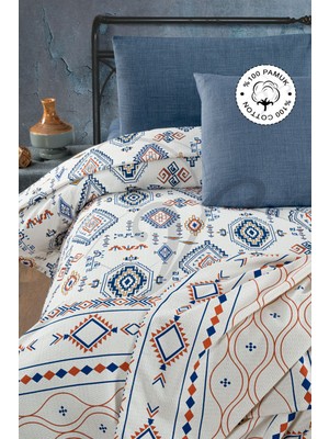 Yazlık 200X230 cm Çift Kişilik Pamuklu Yumuşak Yatak Pike