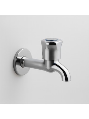 Klasik Uzun Musluk Pirinç Gövde Sızdırmaz Metal Dayanıklı Lavabo Musluğu Krom Paslanmaz Çeşme