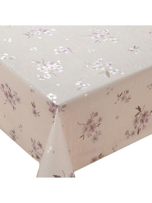 Çok Renkli Leke Tutmaz Kumaş Görünümlü Pvc Masa Örtüsü