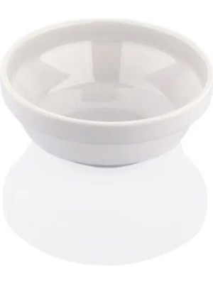 Beyaz Melamin Kase Paça 13 cm x 6 Adet, Şık ve Kullanışlı Set