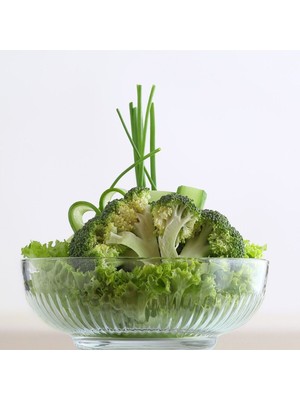 Büyük Boy Salata Kasesi 1500CC, Beyaz, Şık ve Dayanıklı, Evinize Şıklık Katar