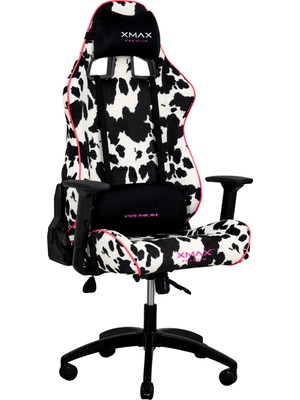/ Rio Plus Balerion Terletmez Kadife Kumaş Dalmaçyalı Gaming Oyuncu Koltuğu / 120 kg Taşır
