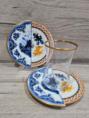 River World 12 Parça 6 Kişilik Çay Seti Takımı Hyb 1 Serisi