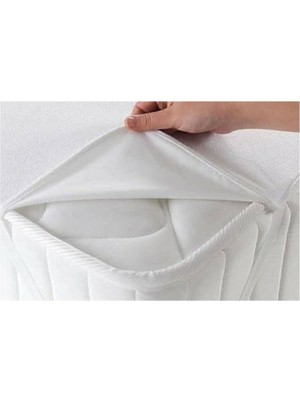 Güçlü ve Şık Çift Kişilik Sıvı Geçirmez Alez 180X200, Gri Renk Seçeneği