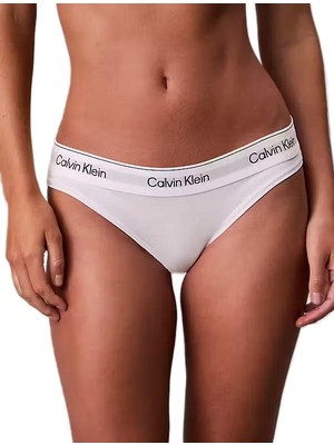 Calvin Klein Kadın Beyaz Külot LV00QF8520