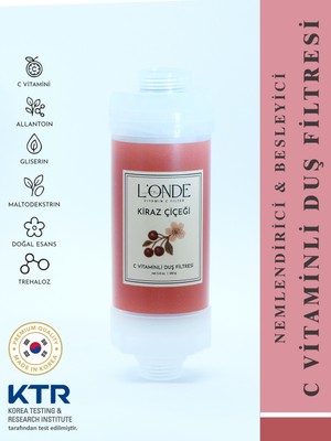 L'onde C Vitaminli Duş Filtresi Kiraz Çiçeği