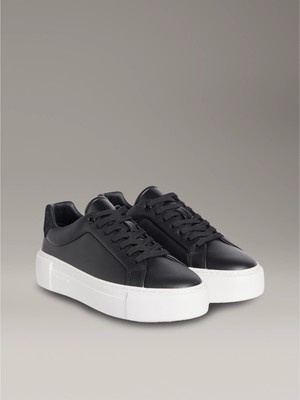 Ck HW0HW02570 Ff Cupsole Lace Up Lth Kadın Sneakers
