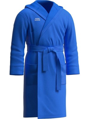 M0971 02 4 04W Bathrobe Cuddly, S, Blue