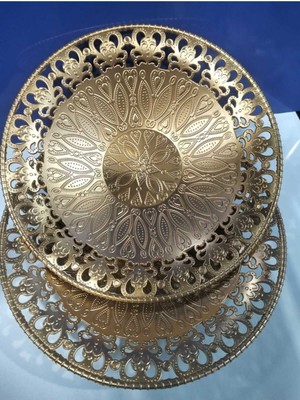 Iki Adet 30 cm Renkli Plastik Sunum ve Meyve Kasesi Seti