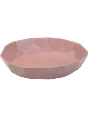 Renkli Seramik Servis Kasesi, 32 Cm, Şık ve Kullanışlı Tasarım.