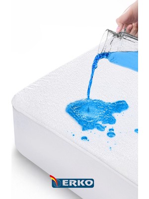 Yatak Koruyucu Alez, Su Geçirmez, Pamuk Yüzey, Çift Kişilik, Tüm Ebatlar