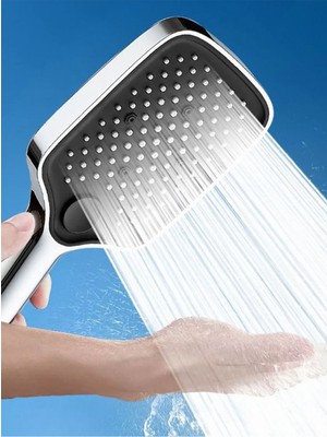 Okyanus Geniş Çoklu Nozzlu Banyo Duş Başlığı Su Tasarruflu Başlık