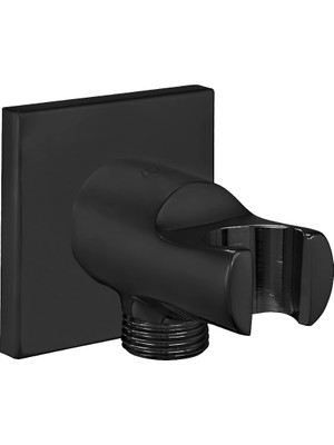 Eca Duş Çıkış Dirseği Mat Siyah