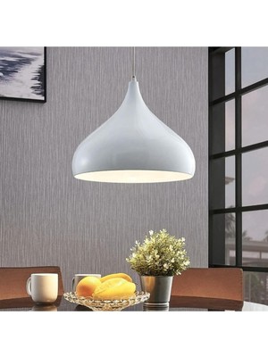 Şık Siyah Metal Endüstriyel Tekli Avize, Ev ve Işyerleri Için Modern Tasarım