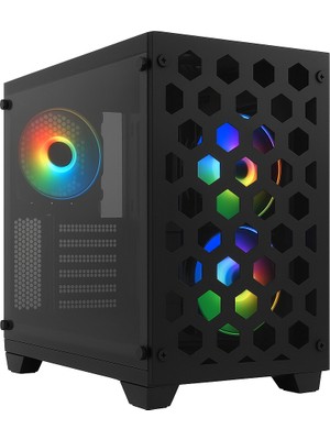 Oem Muadil 9505G ve 9510G Uyumlu Mesh Filtreli Petek Havaladırma Ön Panel Siyah