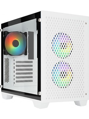 Oem Muadil 9505G ve 9510G Uyumlu Mesh Üçgen Prizma Havaladırma Ön Panel Beyaz