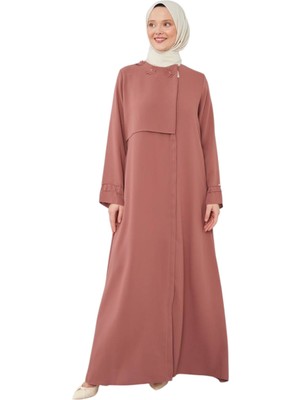 Çiçek Detaylı Ferace