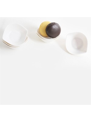 Şık 6'lı Mini Porselen Çerezlik Seti, Davet ve Günlük Kullanım Için Ideal