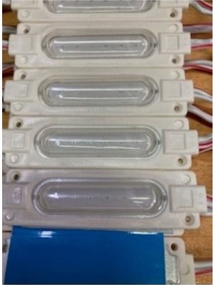 Mavi Cob LED Modül Lensli 2W 10’lu Paket