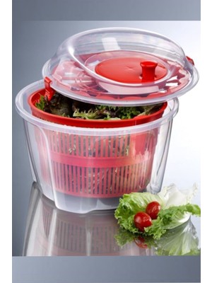 Kolay Kullanımlı Salata Kurutucu Gondol 1650G, Pratik ve Temiz Saklama Aracı