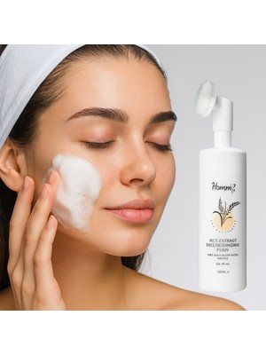 Denes Life  Homm Lıfe Pirinç Özlü Yüz Yıkama Köpüğü 150 ml