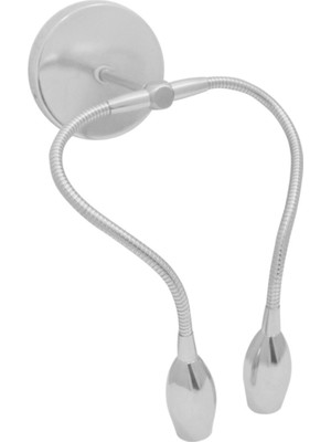 Ikili LED Krom Aplik Steteskop, Şık ve Kullanışlı Tıbbi Ekipman, Modern Tasarım.