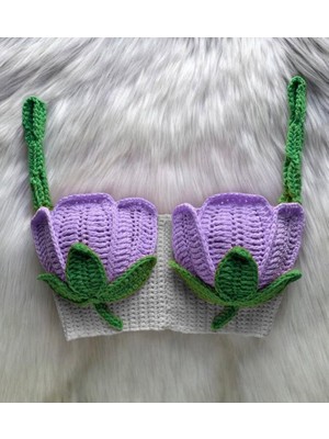 Tığ Işi Kadın Büstiyer,tasarım