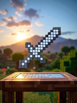 Minecraft Beyaz Sword