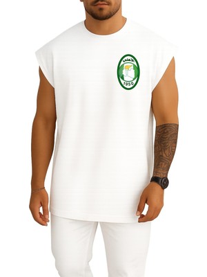 Oversize Al Ahli Sc Saudi Cep Tasarımlı Unisex Spor Atlet