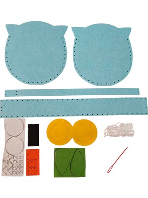 Wood Toys Keçe Çanta Etkinlik Kiti ( 3'lü )