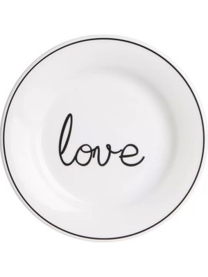 Beyaz 17 cm Tatlı Tabağı, Şık ve Zarif Tasarım ile Sofralarınıza Güzellik Katın