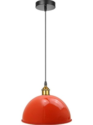 Kırmızı ve Siyah Modern Spor Sarkıt Avize 30 Cm, Şık ve Zarif Aydınlatma Seçeneği