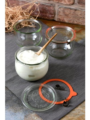 580 ml Cam Kavanoz Lale Serisi, Şık ve Kullanışlı Saklama Çözümü