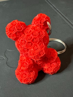 Rose Bear Keychain Edition