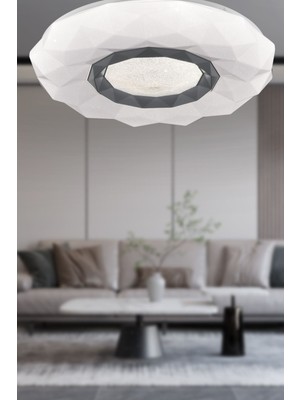 Modern 61W Ledli Tekli Beyaz Avize, Oturma Odası ve Koridor Için Şık Tasarım