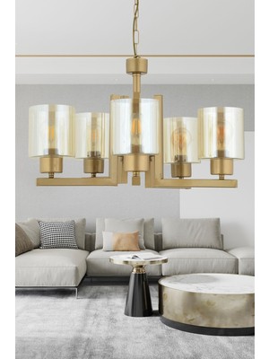 Bal Camlı Modern Avize, Yatak Odası, Genç Odası ve Salon Için Şık Tasarım
