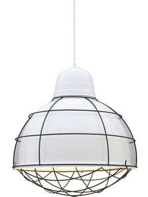 Modern Beyaz Kafes Sarkıt Avize, Oturma Odası ve Koridor Için Şık Tasarım