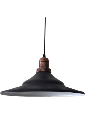 Retro Metal Sarkıt Avize, 40 Cm, Mat Bakır Renk, Şık ve Modern Tasarım